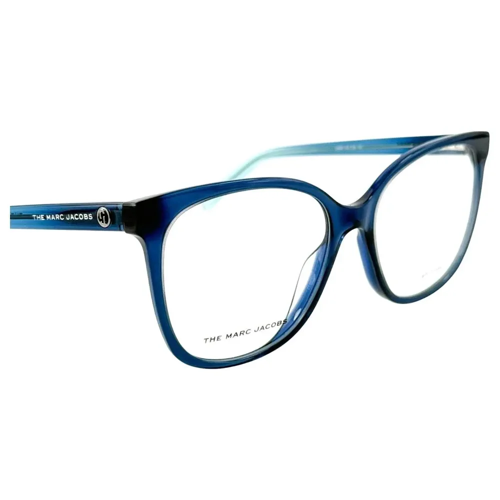 Marc Jacobs Marc 540 Womens Plastic Eyeglass Frame ZX9 Blue Azure 53-17
